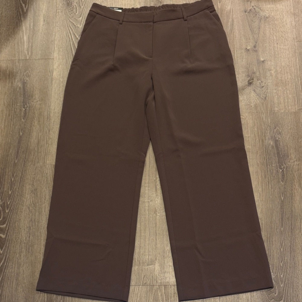 DKNY Chocolate Wide Leg Women's Pants